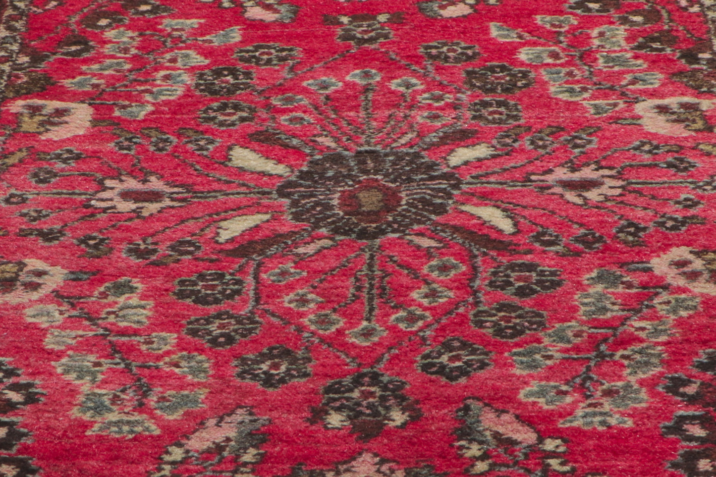 3 x 8 - Red Antique Persian Lilihan Rug - 78141