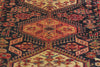 3 x 9 - Navy Blue Antique Persian Northwest Rug - 78195