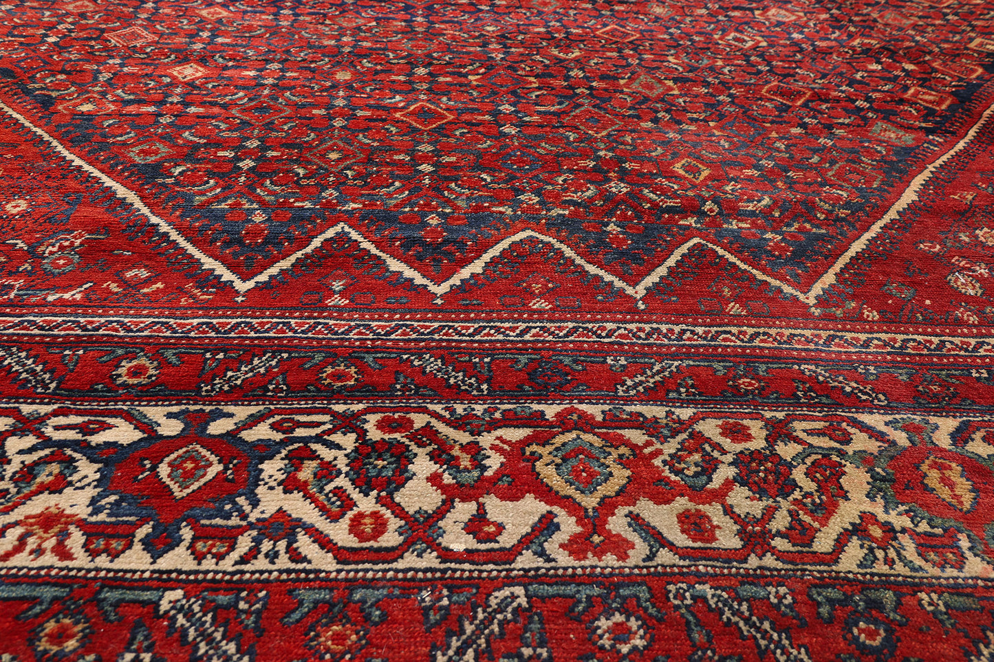4 x 29 Red Antique Persian Malayer Rug 78324
