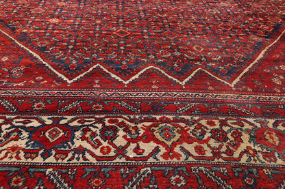 4 x 29 Red Antique Persian Malayer Rug 78324
