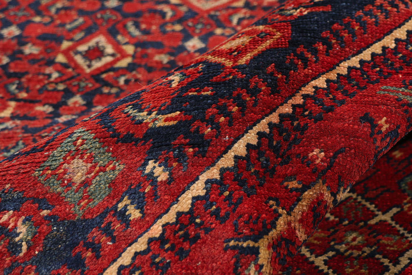 4 x 29 Red Antique Persian Malayer Rug 78324