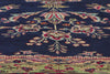 11 x 16 - Navy Blue Vintage Persian Kerman Rug - 78336