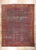 13 x 17 Blue Antique Persian Sultanabad Rug 78920