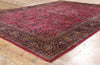 9 x 12 - Red Vintage Machine Made Rug - 79189