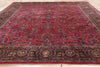 9 x 12 - Red Vintage Machine Made Rug - 79189
