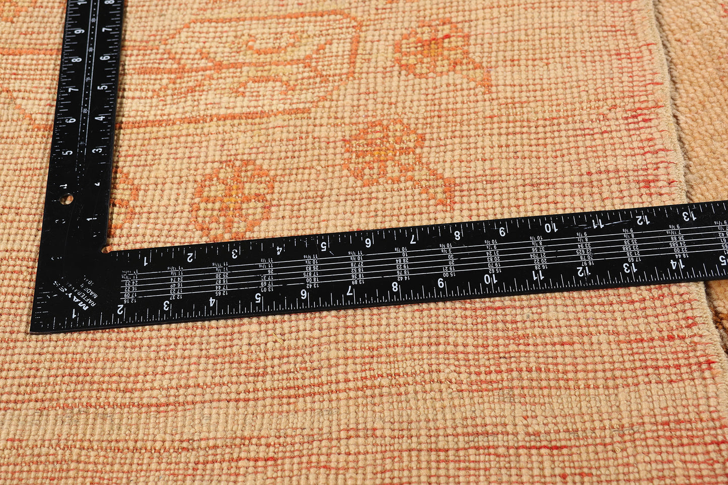 11 x 16 Rust Antique Turkish Oushak Rug 79278