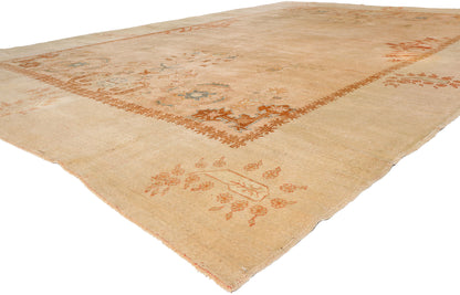 11 x 16 Rust Antique Turkish Oushak Rug 79278