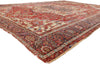 11 x 15 Red Antique Persian Serapi Rug 79290