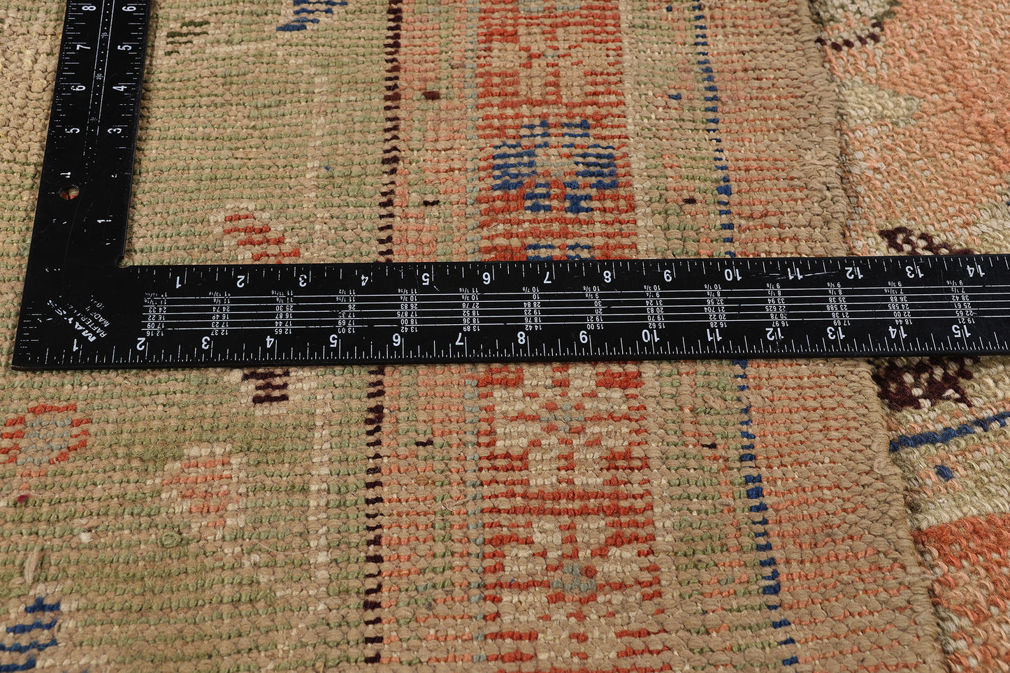 11 x 14 - Peach Antique Oushak Rug - 79291