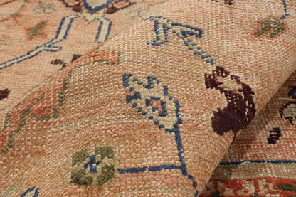 11 x 14 - Peach Antique Oushak Rug - 79291