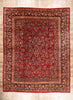14 x 17 - Red Antique Sarouk Rug - 79351