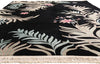 9 x 12 - Black Vintage Art Deco Rug - 79352