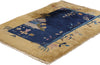 2 x 3 - Blue Antique Art Deco Rug - 79353