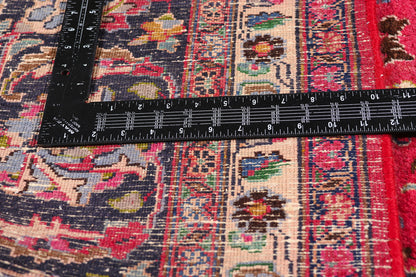 10 x 10 - Red Antique Mashad Rug - 79354