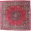 10 x 10 - Red Antique Mashad Rug - 79354
