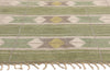 5 x 7 - Green Vintage Ingegerd Silow Swedish Rollakan Rug - 79359