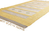 5 x 9 - Yellow Vintage Swedish Rollakan Rug - 79360