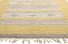 5 x 9 - Yellow Vintage Swedish Rollakan Rug - 79360