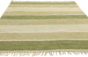 5 x 7 - Green Vintage Swedish Rollakan Rug - 79361