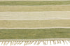 5 x 7 - Green Vintage Swedish Rollakan Rug - 79361