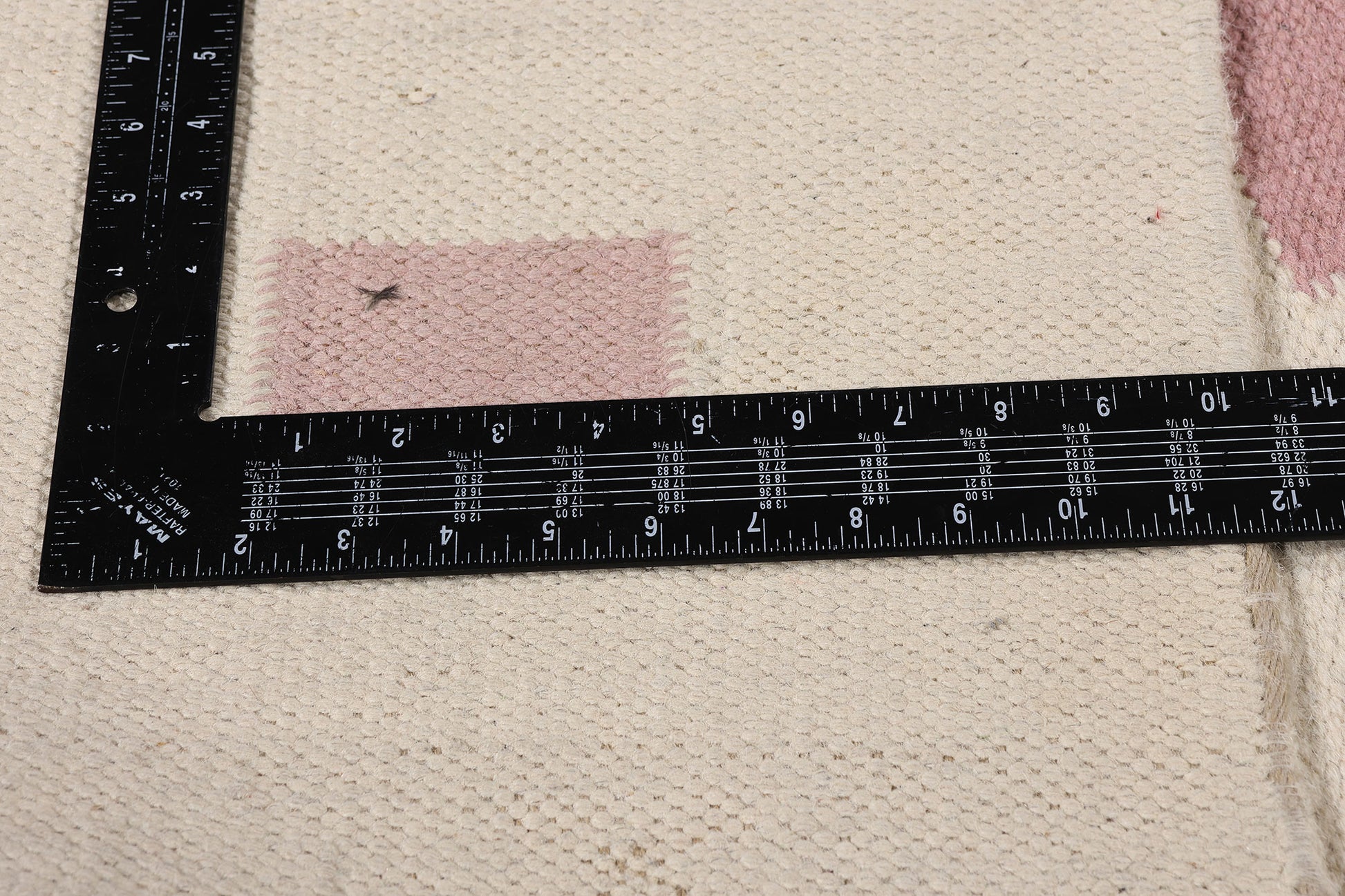 5 x 7 - Ivory Vintage Finnish Rollakan Rug - 79362