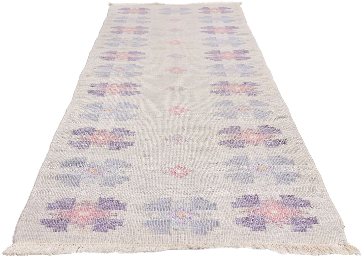 3 x 9 - Gray Vintage Kilim Rug - 79363