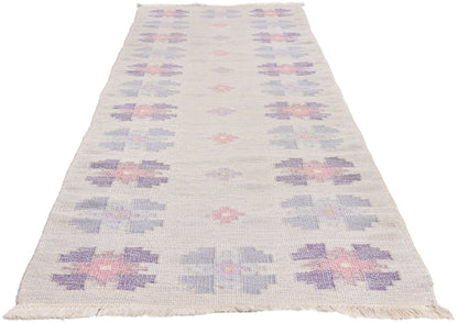 3 x 9 - Gray Vintage Kilim Rug - 79363