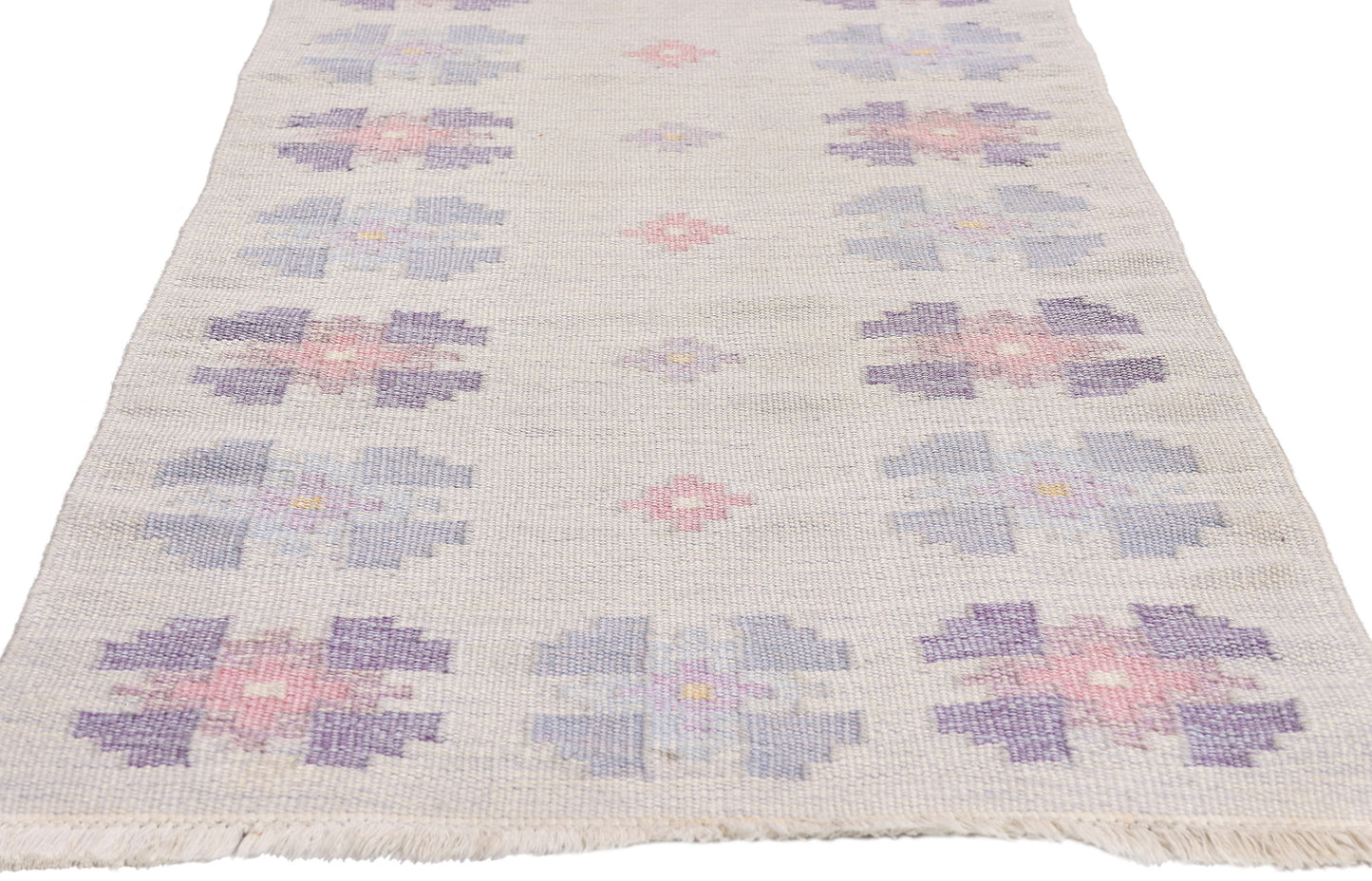 3 x 9 - Gray Vintage Kilim Rug - 79363