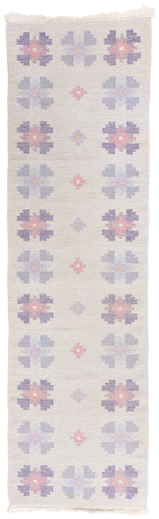 3 x 9 - Gray Vintage Kilim Rug - 79363