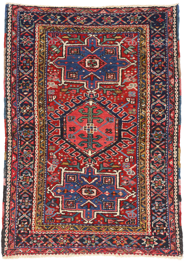 3 x 4 - Red Antique Heriz Rug - 79364