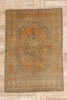 4 x 5 - Rust Antique Tabriz Rug - 79366
