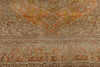 4 x 5 - Rust Antique Tabriz Rug - 79366