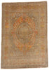 4 x 5 - Rust Antique Tabriz Rug - 79366