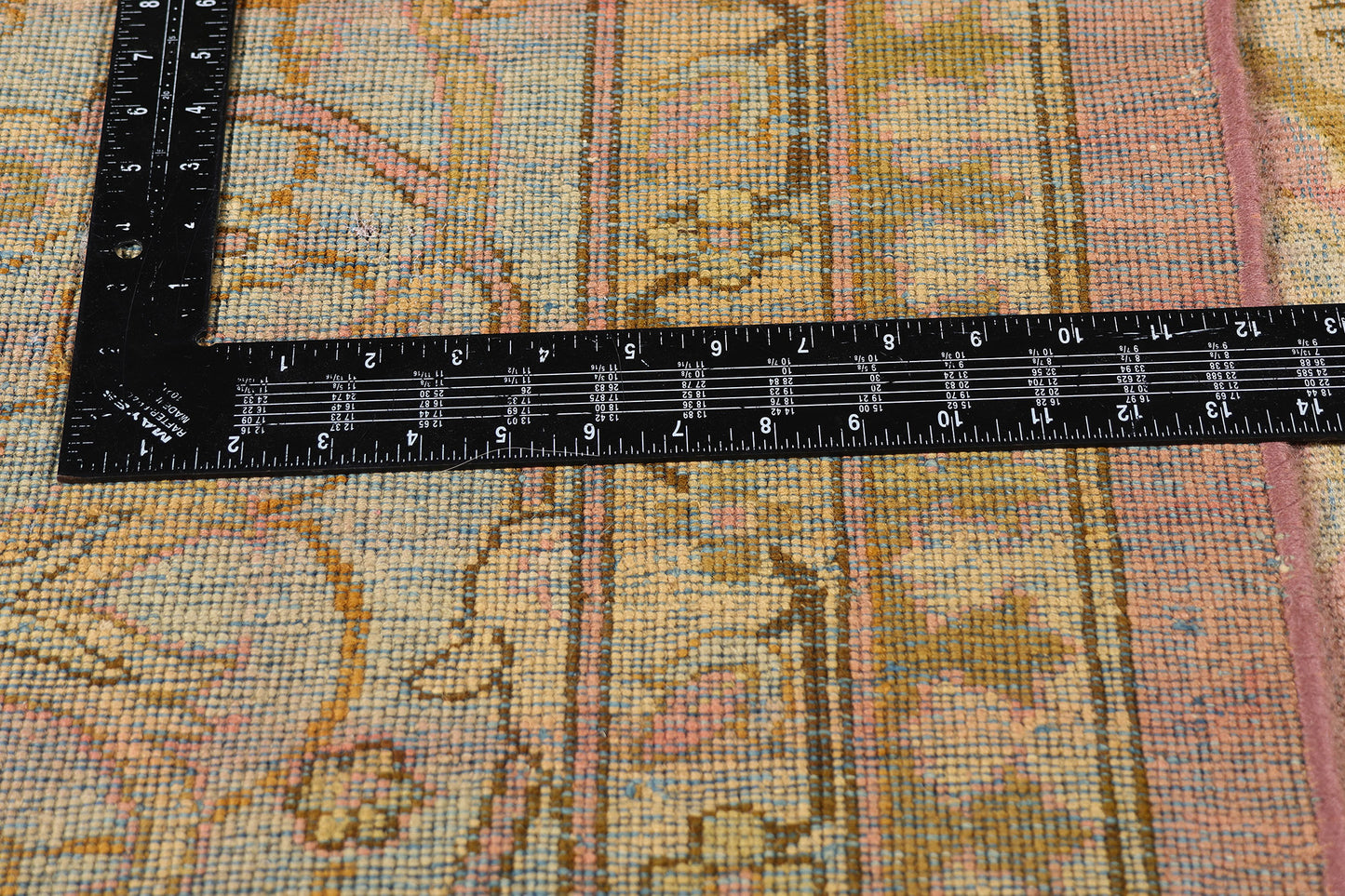 11 x 14 - Pink Antique Agra Rug - 79367