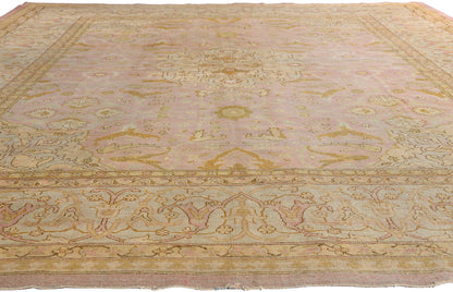 11 x 14 - Pink Antique Agra Rug - 79367