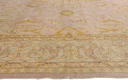 11 x 14 - Pink Antique Agra Rug - 79367
