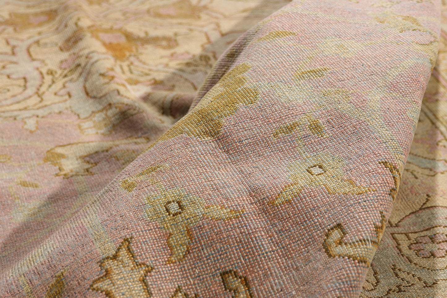 11 x 14 - Pink Antique Agra Rug - 79367