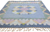 5 x 7 - Light Blue Vintage Kilim Rug - 79368