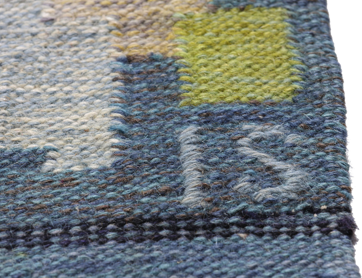 5 x 7 - Light Blue Vintage Kilim Rug - 79368