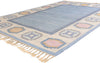 6 x 8 - Blue Vintage Kilim Rug - 79369