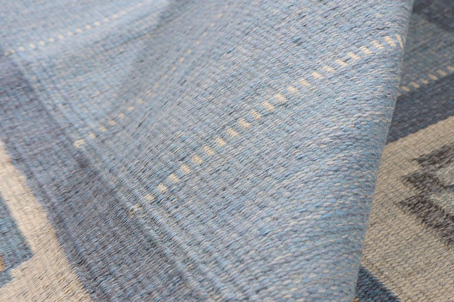 6 x 8 - Blue Vintage Kilim Rug - 79369