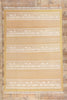 7 x 9 - Beige Vintage Swedish Rollakan Rug - 79370