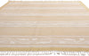 7 x 9 - Beige Vintage Swedish Rollakan Rug - 79370
