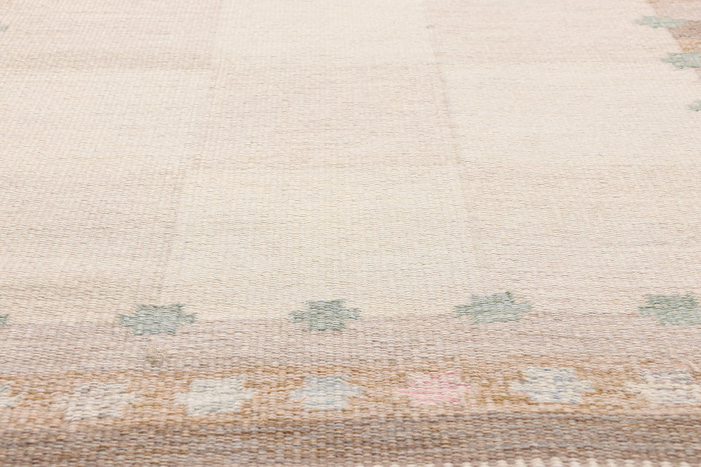 5 x 7 - Ivory Vintage Kilim Rug - 79371