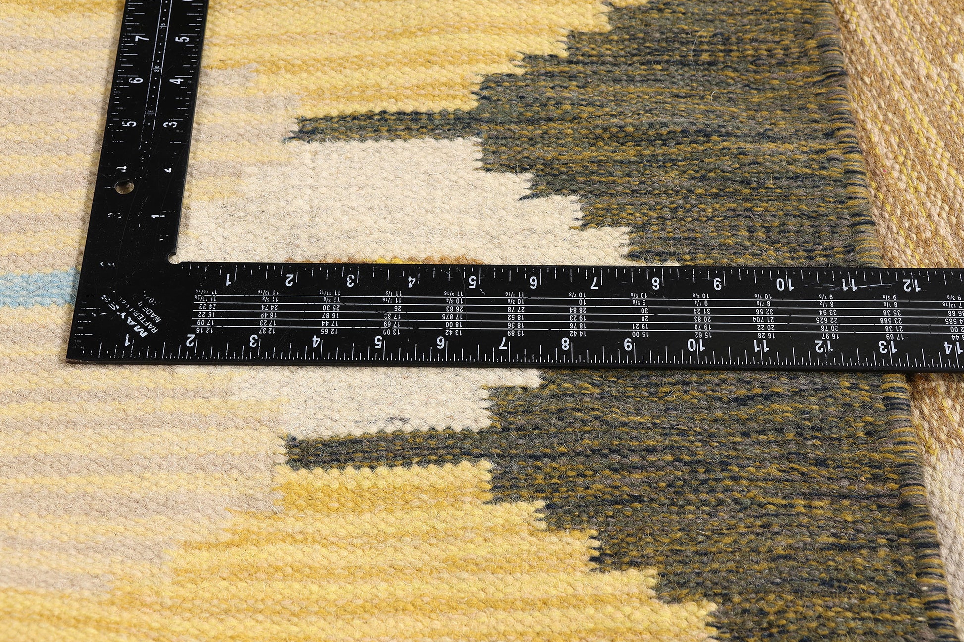 5 x 6 - Beige Vintage Swedish Rollakan Rug - 79372