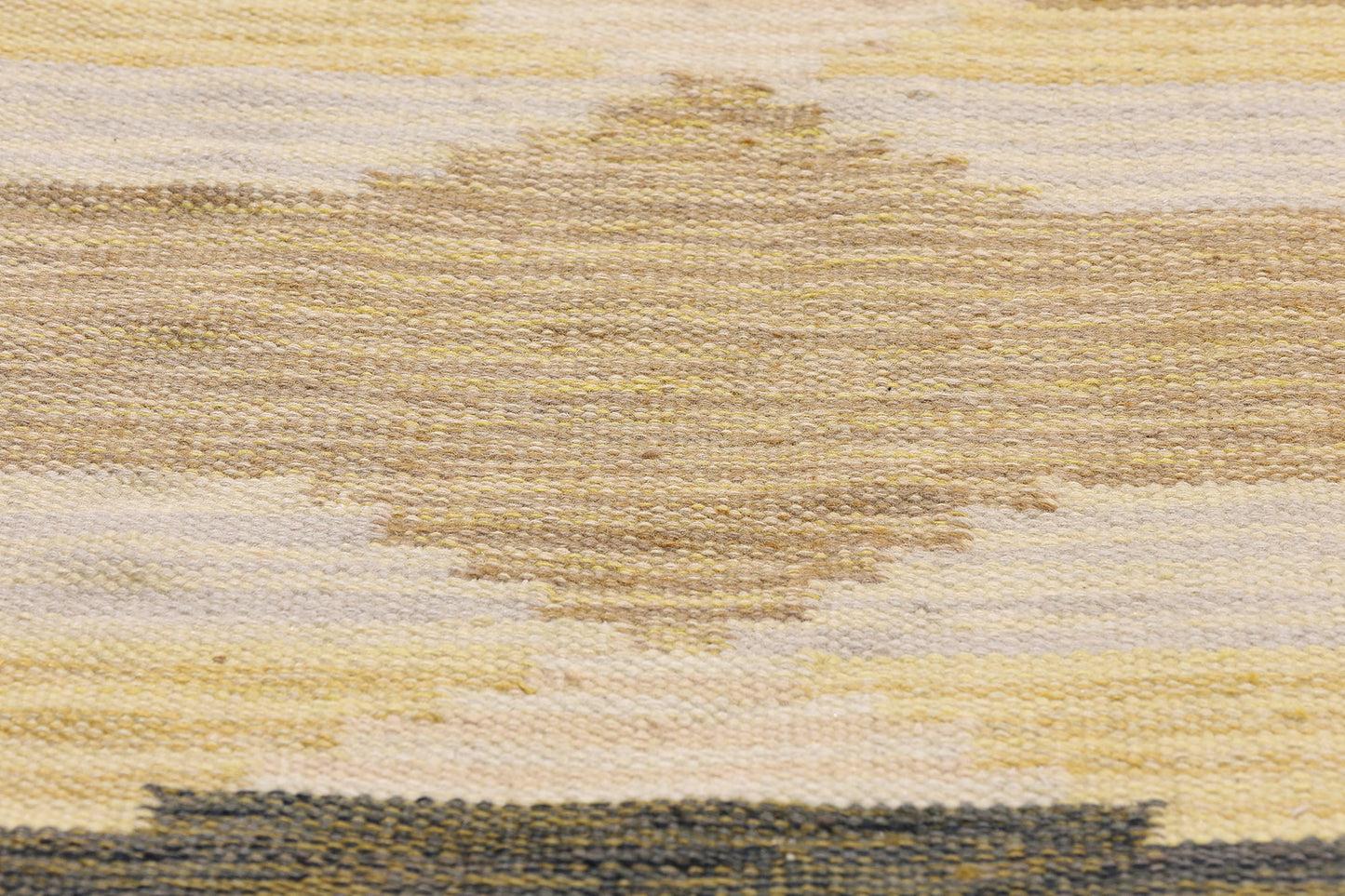 5 x 6 - Beige Vintage Swedish Rollakan Rug - 79372