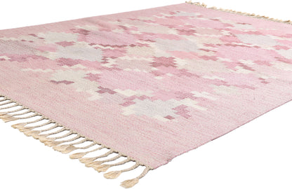 6 x 8 - Pink Vintage Kilim Rug - 79374
