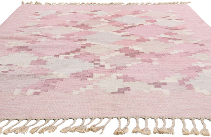 6 x 8 - Pink Vintage Kilim Rug - 79374