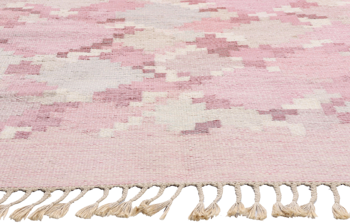6 x 8 - Pink Vintage Kilim Rug - 79374