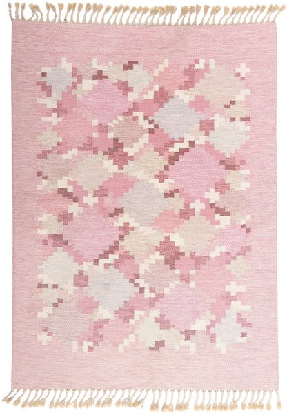 6 x 8 - Pink Vintage Kilim Rug - 79374